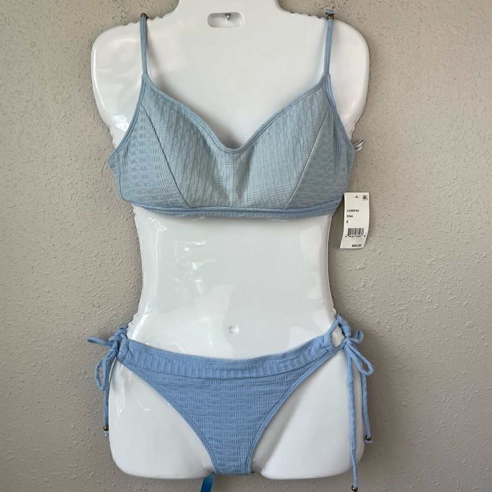 NWT Lucky Brand Bikini Top and Matching Bottoms Size S
